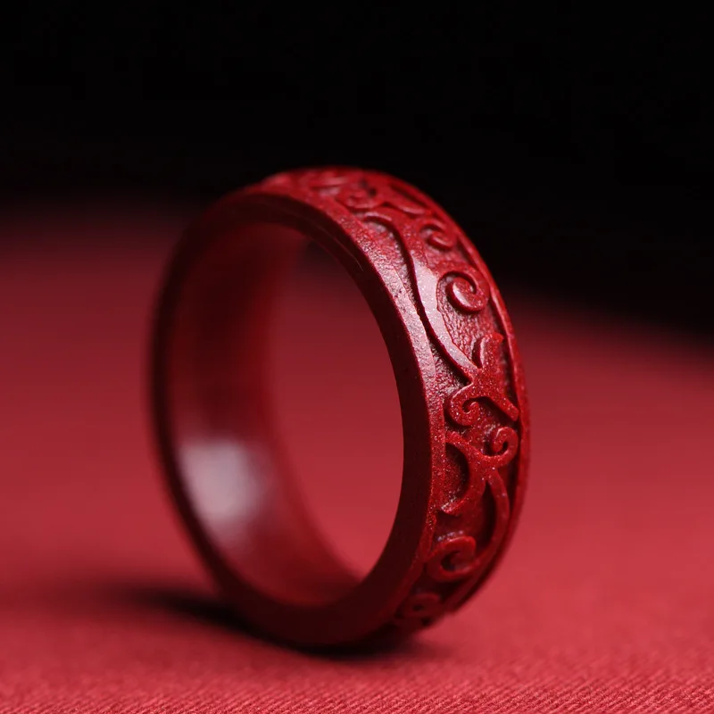 Luxury Gifts Jewelry & Watches Namfleg Mostar - Doğal otantik Cinnabar yüzük hediye kız
