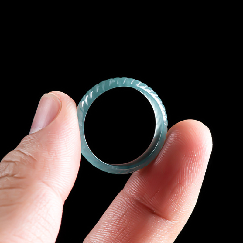 Jewelry & Watches Spółka Z Ograniczoną Odpowiedzialnością Sp Z Oo - Mavi Gerçek Burma Yeşim Taşı Yüzükleri