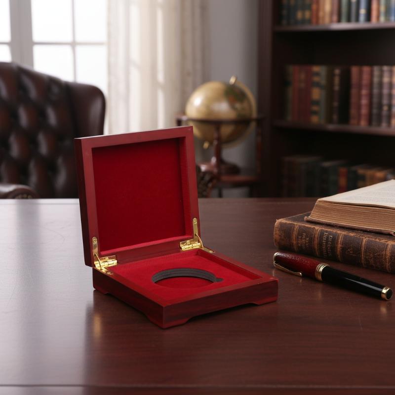 Collectors Coins Jewelry & Watches Of Smithtown Reviews - 10*10*3.5cm/12*12*3.5cm Ahşap Para Ekran Organizatör Kutusu