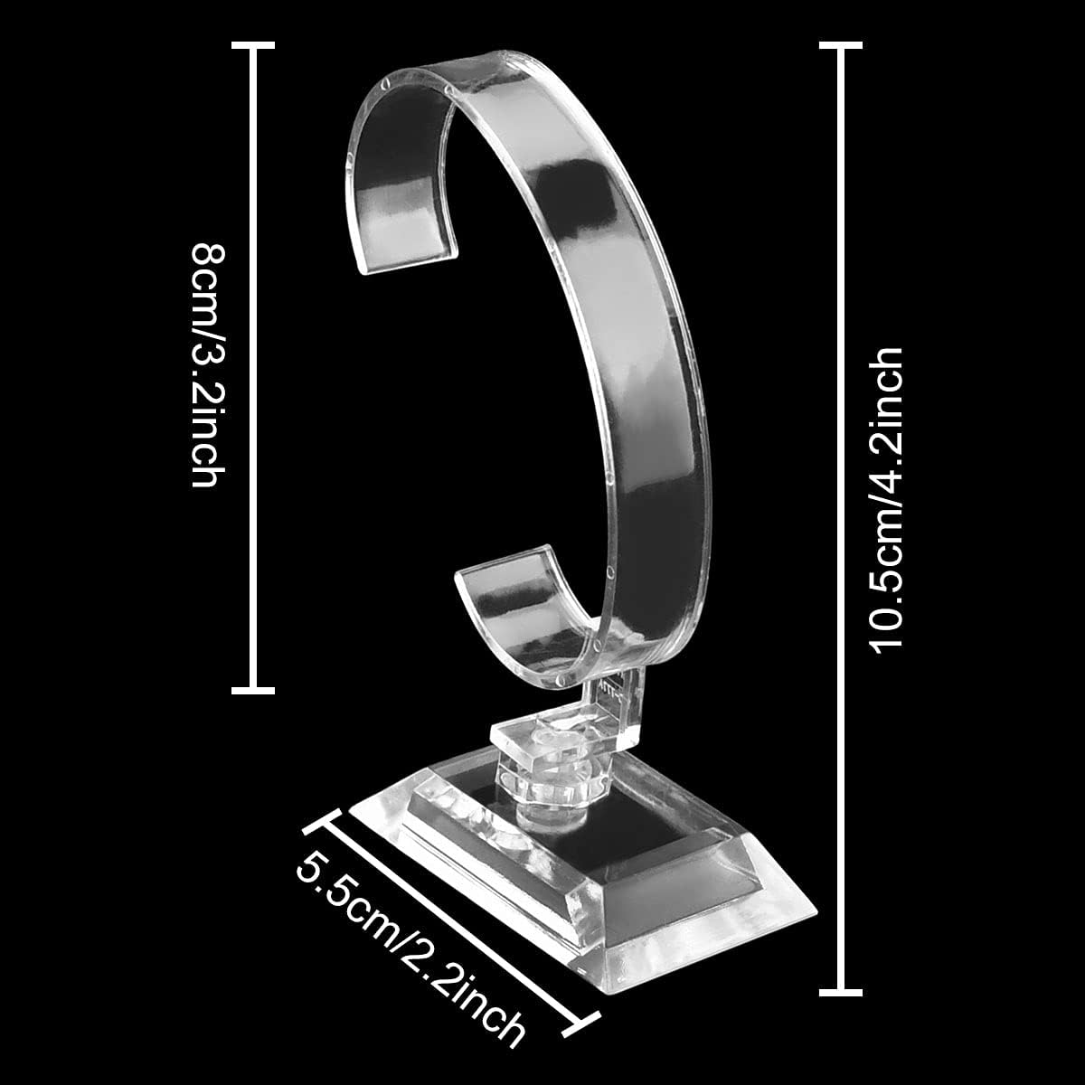 Toptan 10 ADET Şeffaf Akrilik  - Jewelry And Watches Inc incelemesi ve fiyatı
