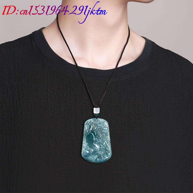 Doğal Birman Yeşim Taşı Manzar - Necklace Pendant incelemesi ve fiyatı