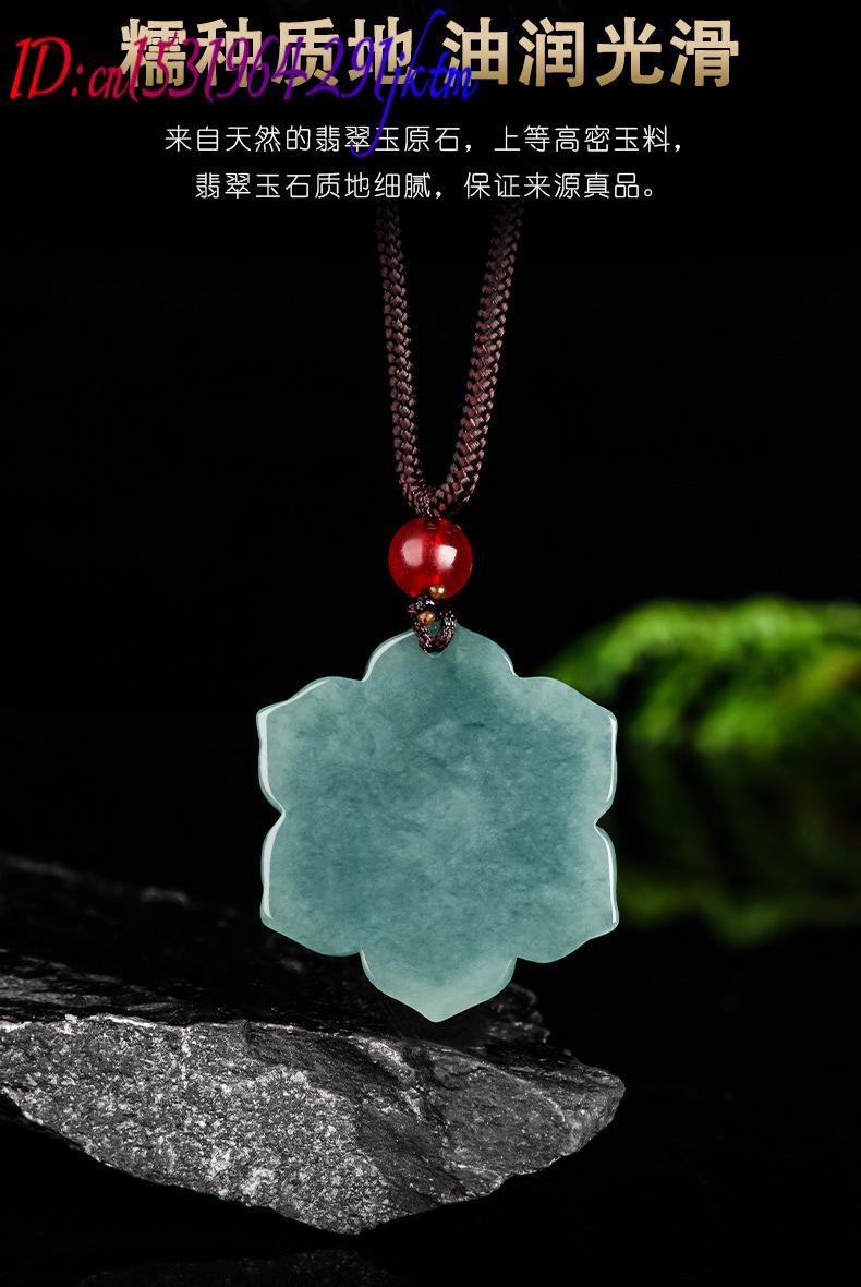 Burma Yeşim Taşı Çiçek Kolye U - Necklace Pendant incelemesi ve fiyatı
