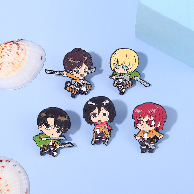 Eren Chibi emaye pimleri özel  - Levi Jewelry & Watches Inc incelemesi ve fiyatı