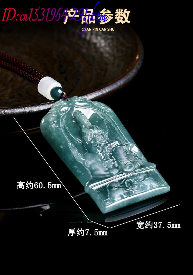 Doğal Birmanya Jadeit Guanyin  - Jewelry & Watches Spółka Z Ograniczoną Odpowiedzialnością Sp Z Oo incelemesi ve fiyatı
