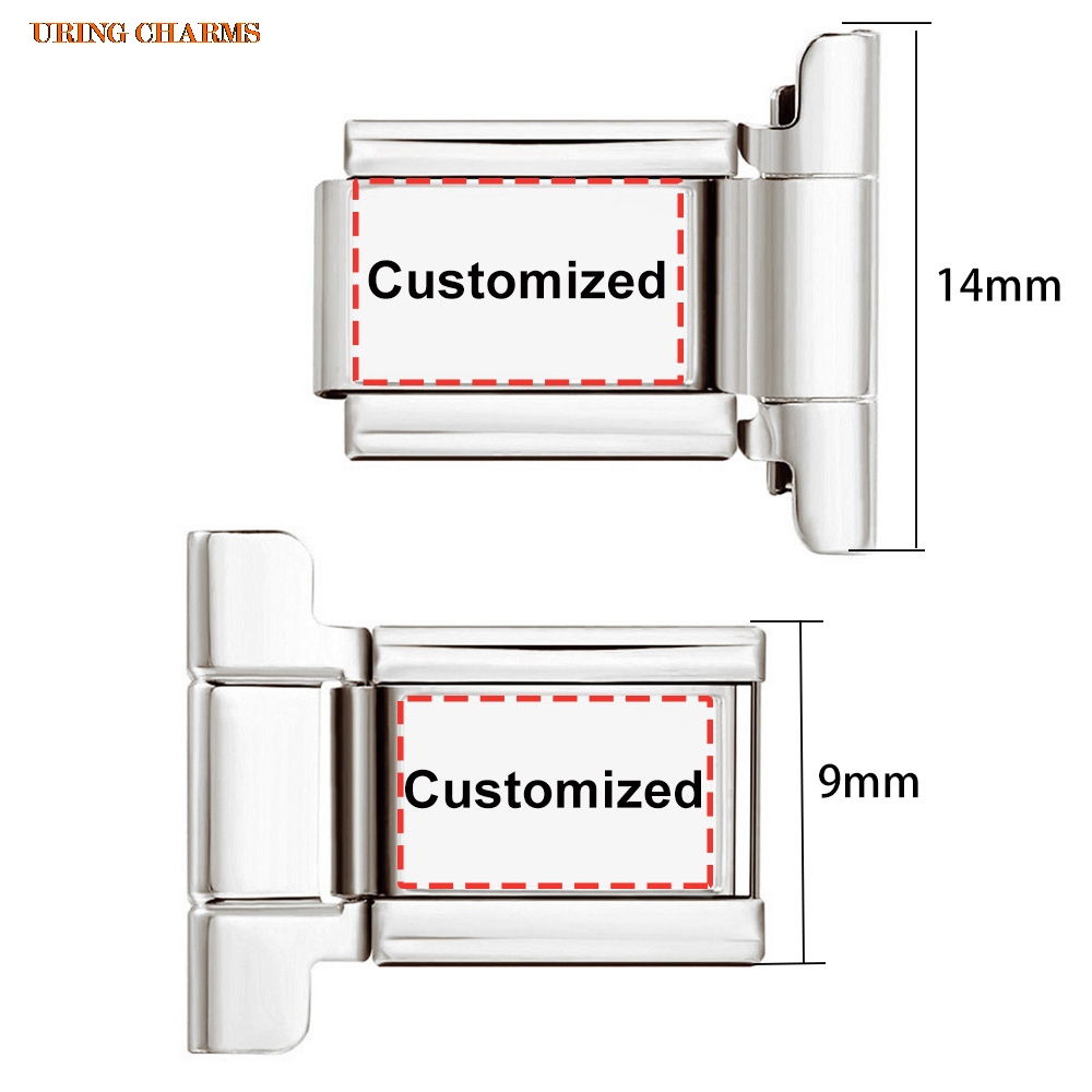 1 çift Resim Logo Özelleştiril - Jewelry Making Watches incelemesi ve fiyatı
