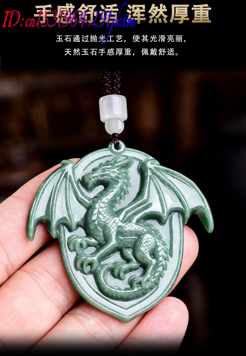 Doğal Birmanya Jadeit Ejderha  - Jewelry & Watches Spółka Z Ograniczoną Odpowiedzialnością Sp Z Oo incelemesi ve fiyatı