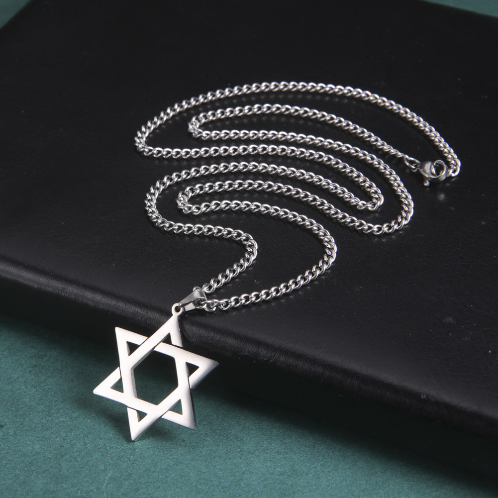 Paslanmaz Çelik Davut Yıldızı  - Jewelry & Watches Spółka Z Ograniczoną Odpowiedzialnością Sp Z Oo incelemesi ve fiyatı